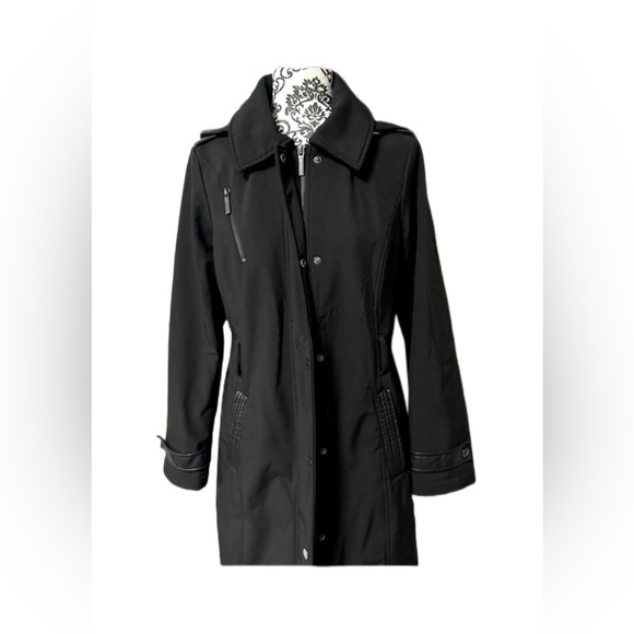 MICHAEL KORS Women's Black Coat Medium - Picture 1 of 17